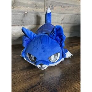 Aphmau Plush Wolf Ein Cat 11" Plush Blue Hoodie Mystery Meemeows Cat Plush